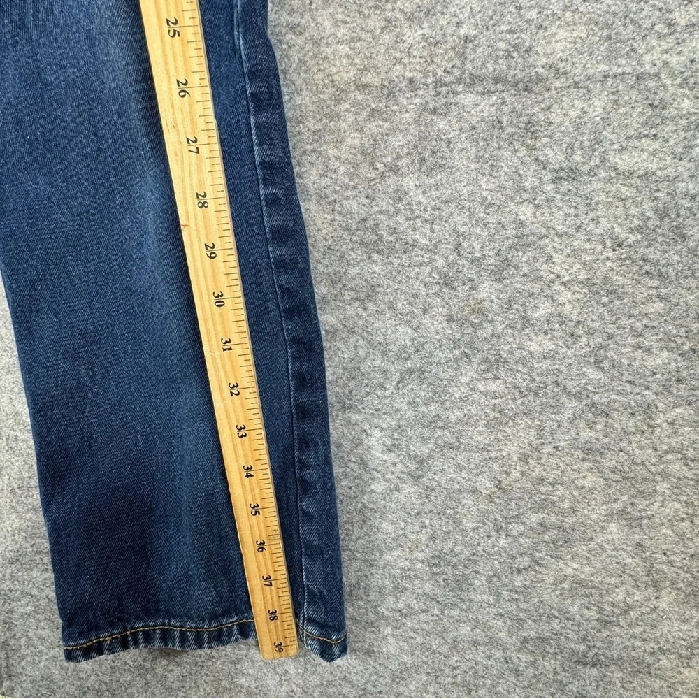 Vintage Levi’s 505 Orange Tab 90s Blue Straight Leg Jeans 36x30 Classic Denim - Picture 6 of 14